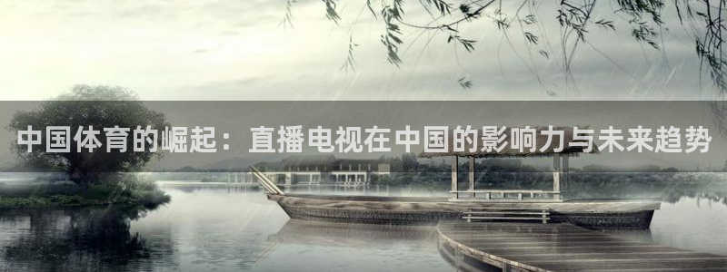 中国体育的崛起：直播电视在中国的影响力与未来趋势